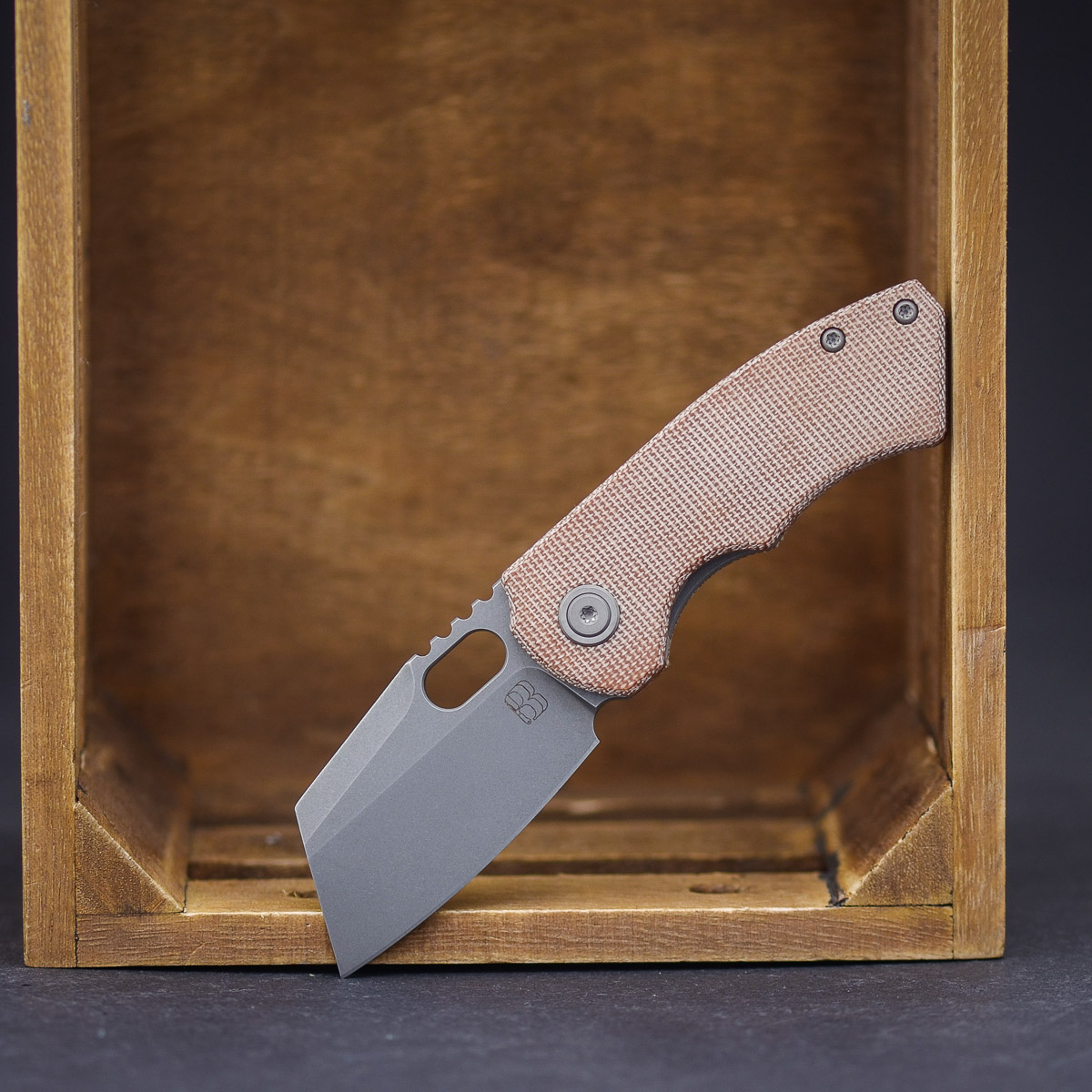 Berbglades Mini SLim 2.0 Micarta Green