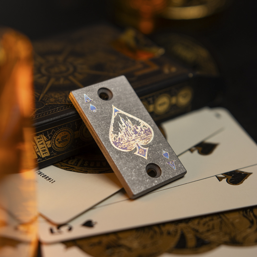 Crowgear Don't Worry Stone - Inlay single Ace of Spades