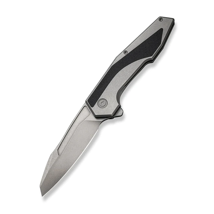 Knife Handle Gray/Black G10